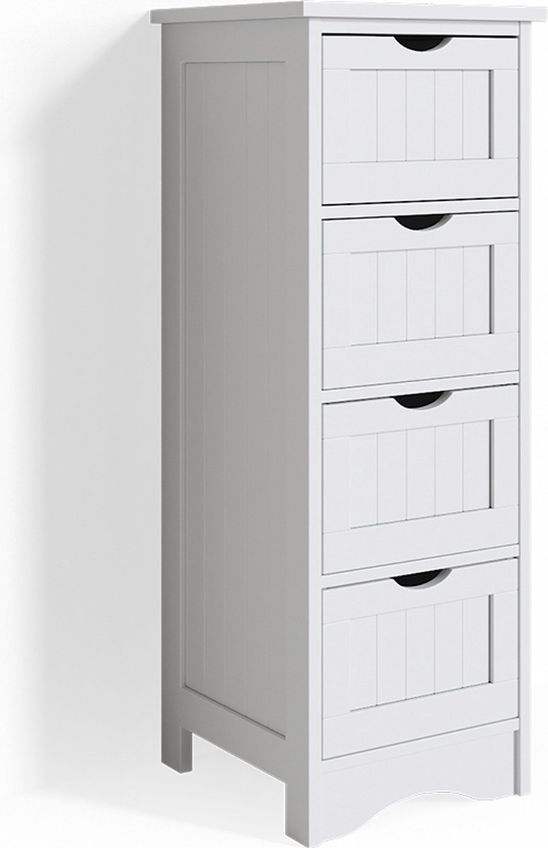 Vicco Bianco Badkamerkast – 30 x 81 cm Wit