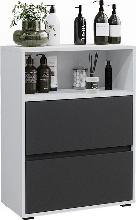 Vicco Eenvoudig Maltin Onderbouwmeubel 80.2x58.2cm Met