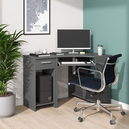 Bureau d'angle Arion Blanc 90 x 90 cm Vicco | 425142197206311