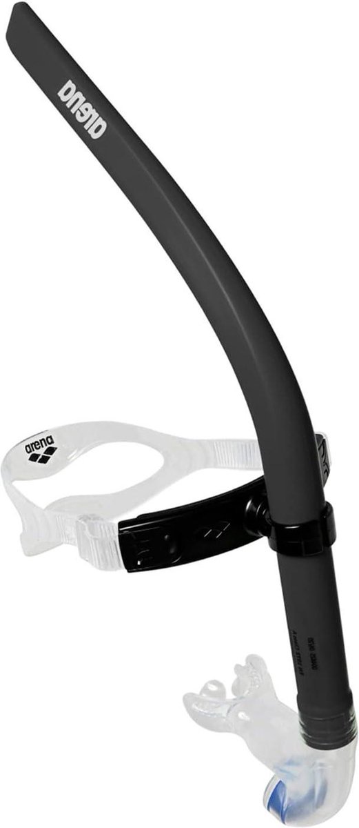Zwarte Swim Snorkel III met verstelbare bandjes voor volwassenen – Arena Zwarte Swim Snorkel III met verstelbare bandjes voor volwassenen – Arena