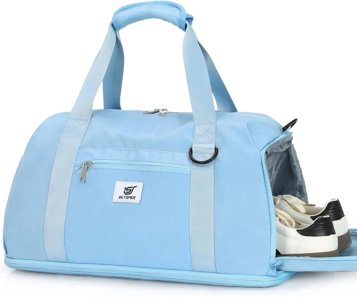 Lubardy Sporttas, reistas, groot 40L, waterdicht met sporthanddoek