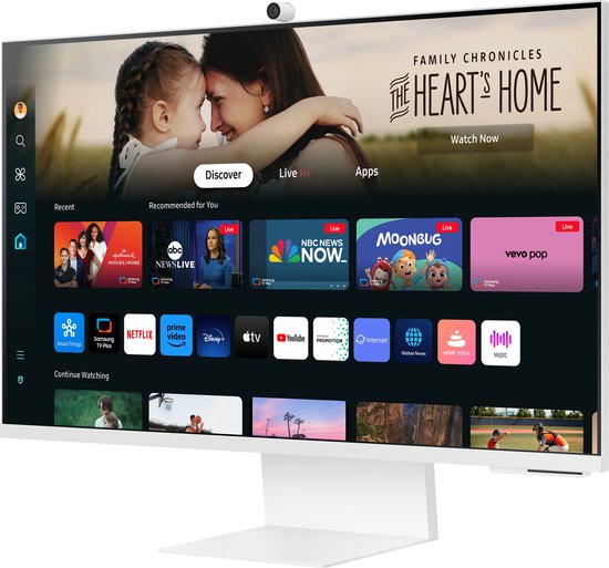 Samsung Smart Monitor M8 - 32 inch 4K - Tizen OS - Apple AirPlay ...