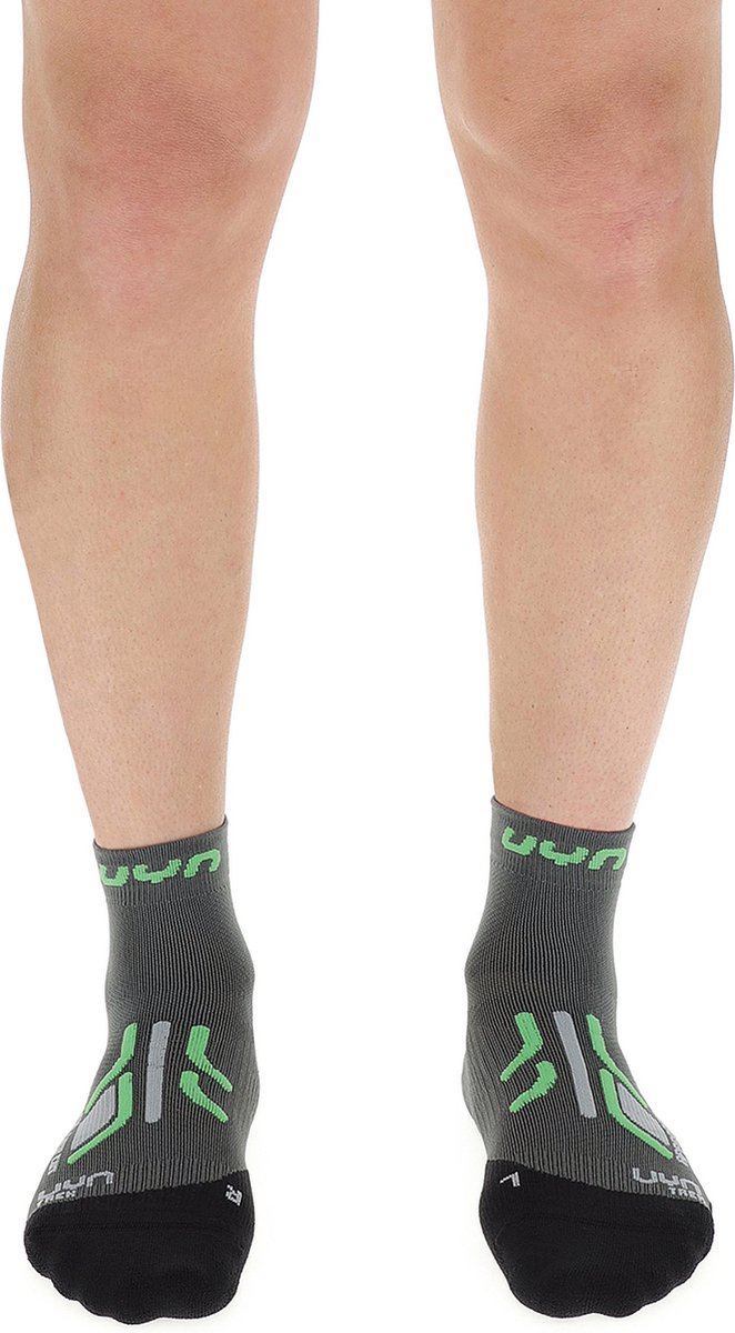 UYN Heren Trekking Sokken Approach Low Cut Comfort & Prestatie Grijs