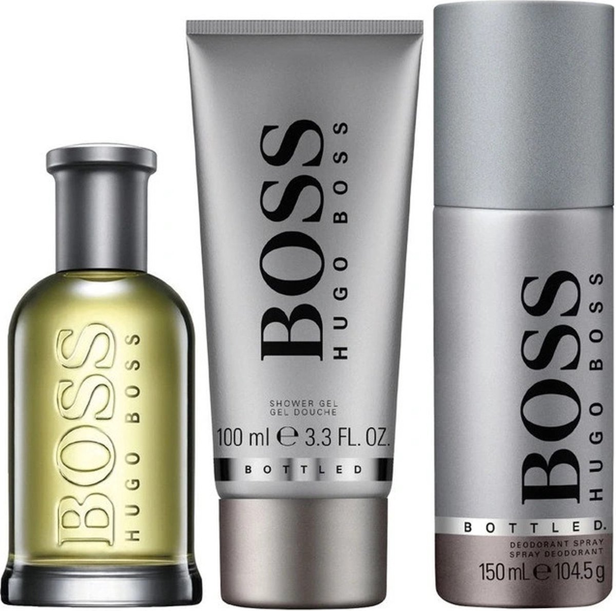 Hugo Boss Boss Bottled Set Eau de Toilette 100ml + Shower Gel 100ml + Deodorant 150ml – foto 2
