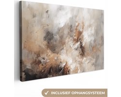 Canvas schilderij 120x80 cm - Abstract schilderijen op canvas - Kamer decoratie accessoires - Moderne schilderijen woonkamer - Wanddecoratie slaapkamer - Muurdecoratie keuken - Wanddoek interieur binnen - Woondecoratie huis