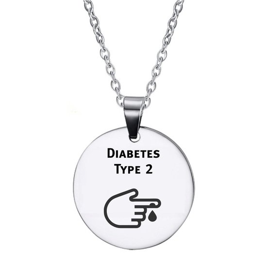 Chaîne | Rond | ACIER INOXYDABLE | Diabète de type 2