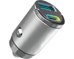 45W Autolader USB C - Veilig en Compact - Snellader - Auto Oplader - Sigaretten Aansteker Adapter - Laad 4x zo snel - Autoaccessoires