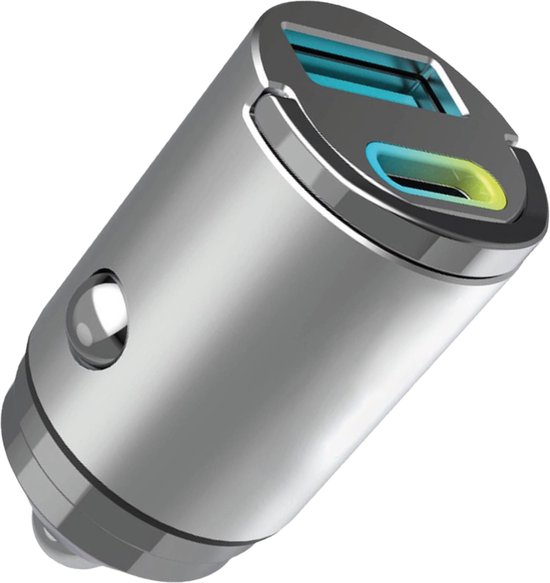 45W Autolader USB C - Veilig en Compact - Snellader - Auto Oplader - Sigaretten Aansteker Adapter - Laad 4x zo snel - Autoaccessoires