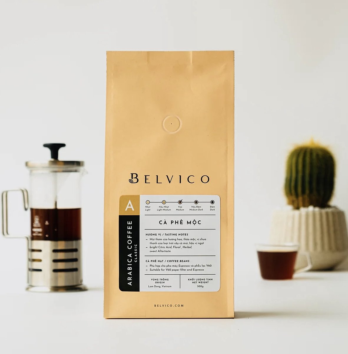 Arabica Classic gemalen 250gr - Authentieke Vietnamese koffie