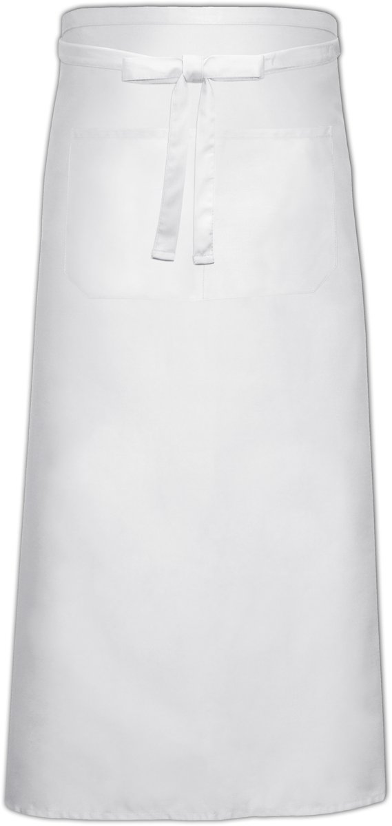 Franse sloof met zak - White - 100 x 100 cm - Link Kitchen Wear