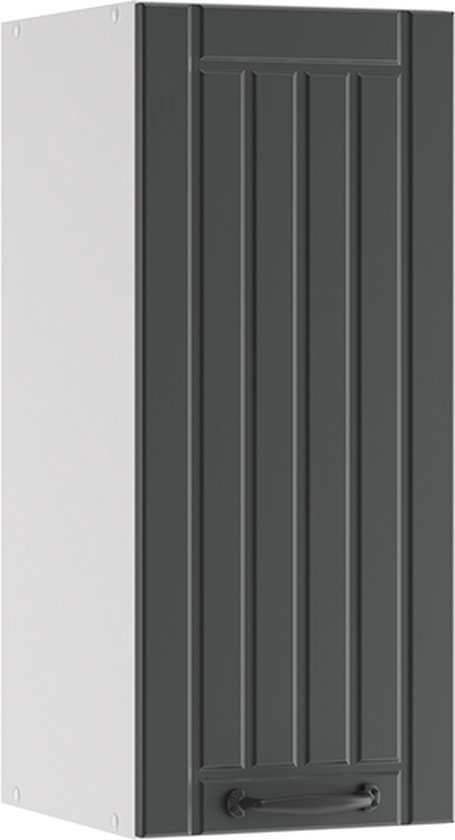 Vicco Keukenmeubel Rline 30cm Jvorm, Zonder Pt Eiken Van Goudkleurig Antraciet 39758