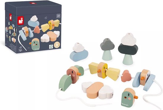 Janod - Sweet Cocoon - Vogelkralen set