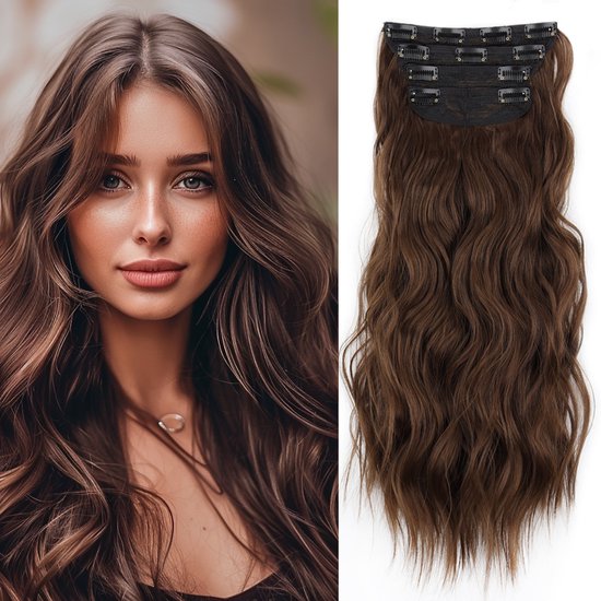 RENALUX Haar Extensions Clip In