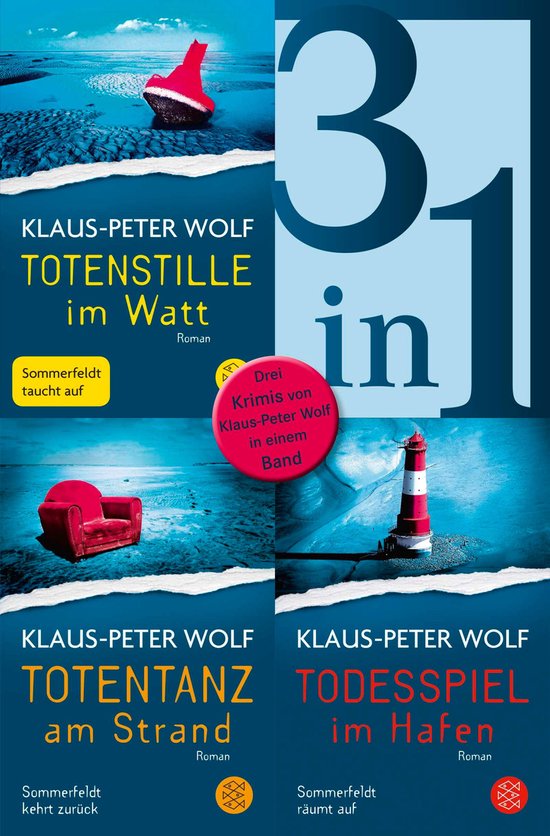 Totenstille im Watt / Totentanz am Strand / Todesspiel im Ha ... - cover