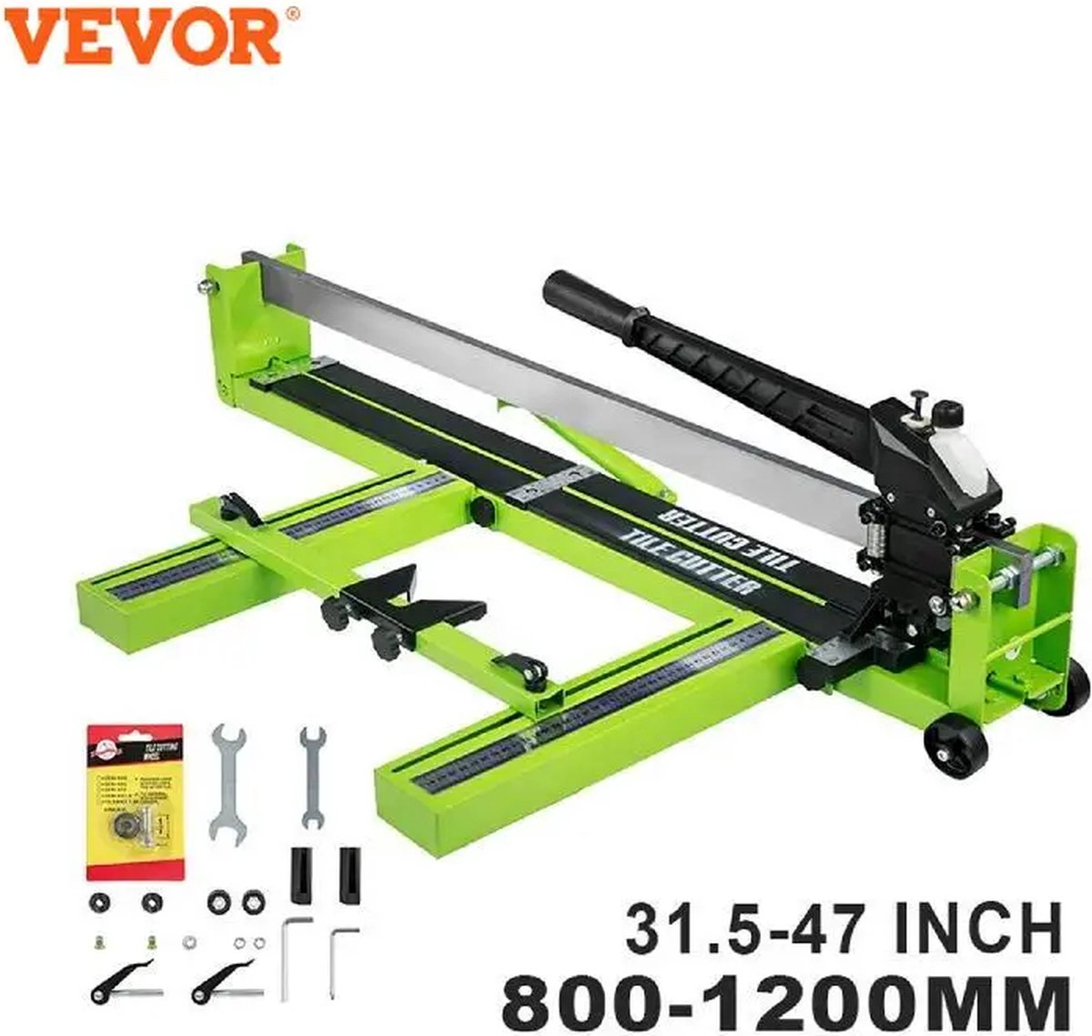BTD Handmatige tegelsnijder - Tegelsnijder - Tegelsnijmachine - Snijmachine - Manual Tile Cutter - Tile cutter - 800MM - Incl laser -