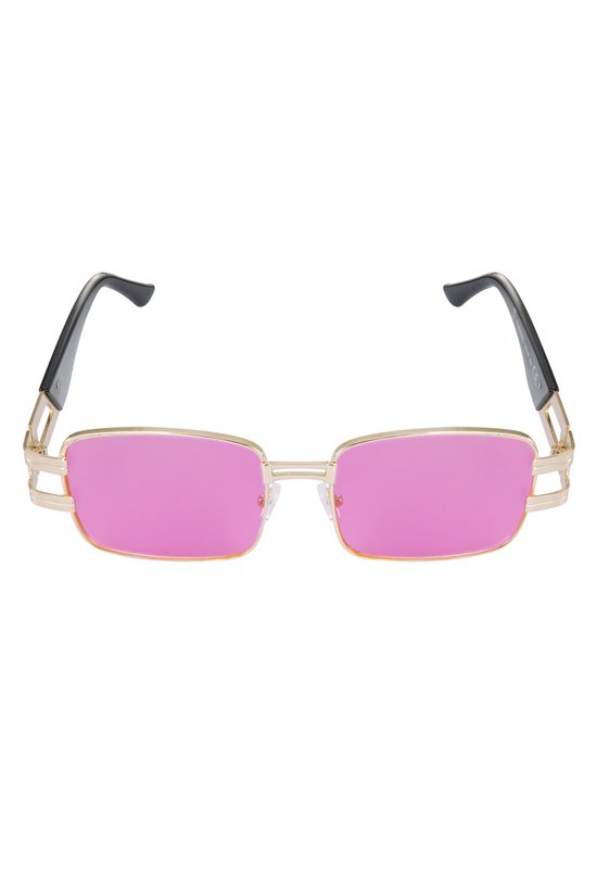 Zonnebril simple metal essential - fuchsia van Parfois — afbeelding 2