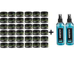 Gummy Styling Wax Matte Finish, 36 stuks + Gummy professional - COLOGNE SAVOUR - eau de cologne