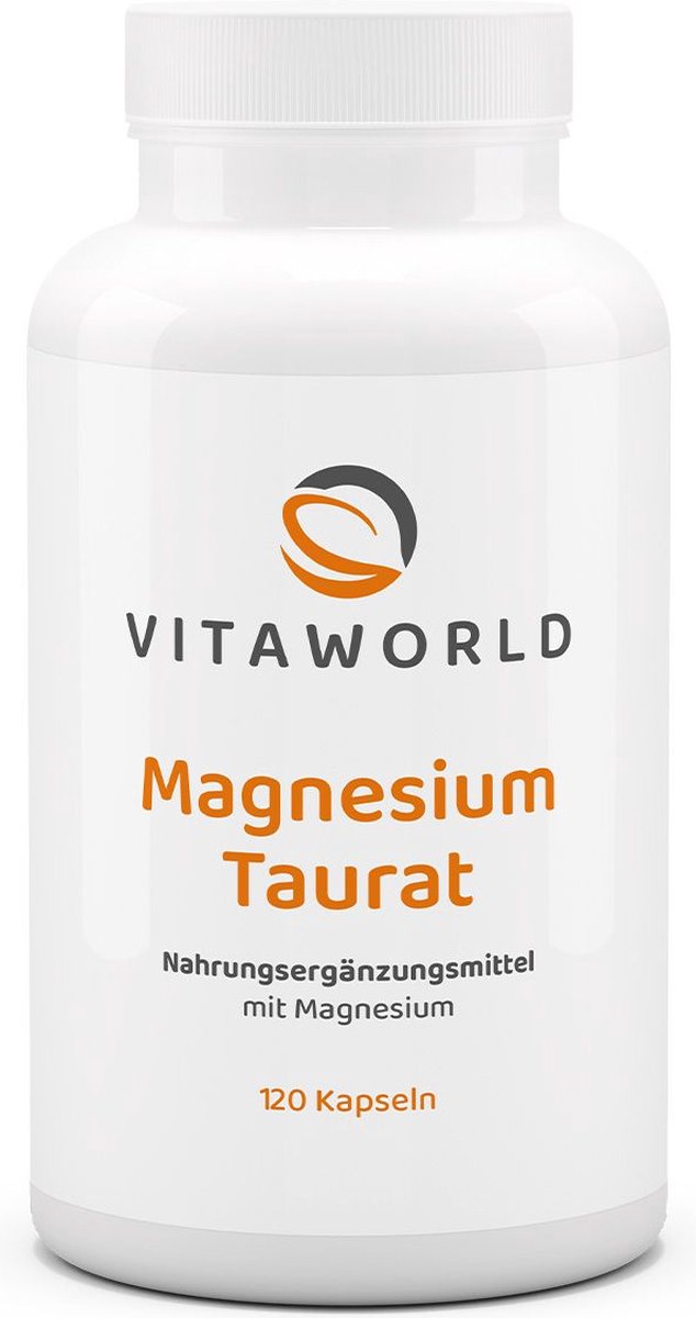 Vitaworld Magnesium tauraat 120 capsules