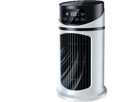 Mini Airco - Ventilator Koeler - Persoonlijke Verkoeling - Stille Werking - 300 ml Tank - Wit