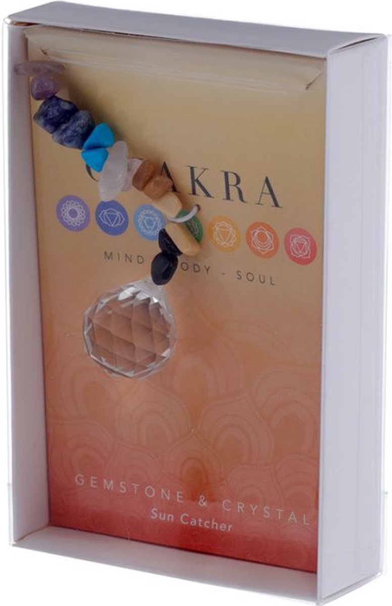 Edelsteen Chakra Suncatcher Kristal
