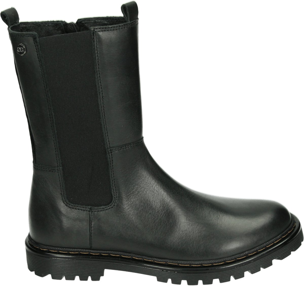 Giga Shoes - G4336 - LaarzenMeisjesKinderlaarsjes - Kleur: Zwart - Maat: 38