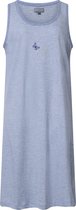 Cocodream - dames nachthemd 615610 - zonder mouw - blauw - maat S