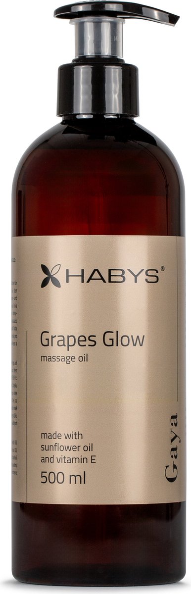 HABYS Massage olie Grapes 500ml