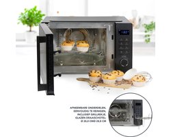 DOMO DO22301C - Combi-microgolfoven - 23 L