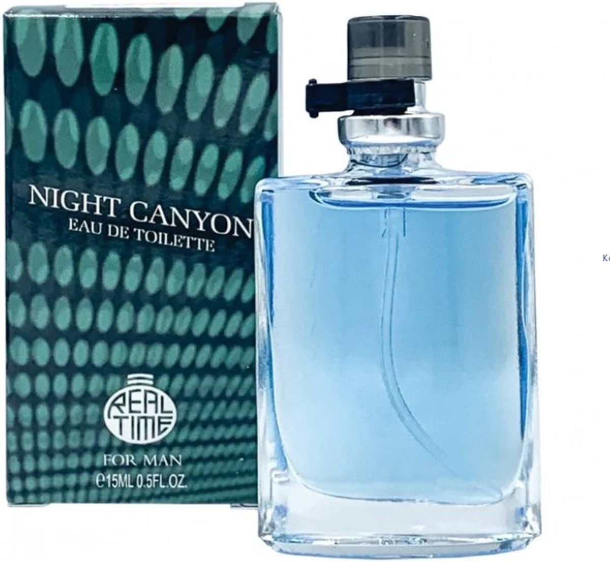Goedkoopste Real Time Night Canyon Eau de toilette miniparfum tasformaat 15ml
