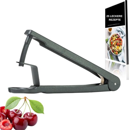 Kersen-/ olijfontpitter, met spatbeschermkap OXO Good Grips - Het Kookeiland