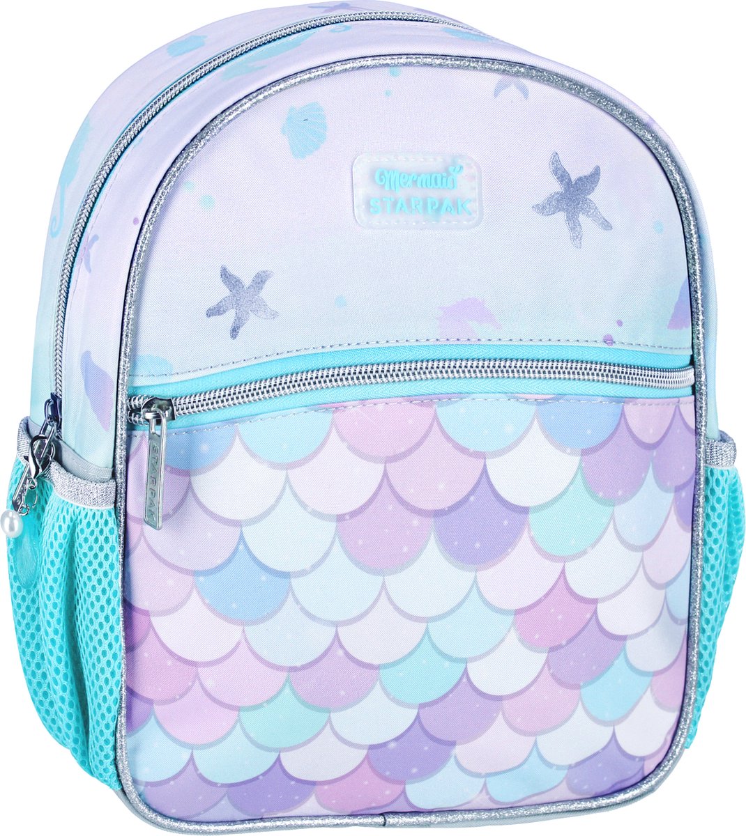 Starpak rugzak - schooltas - 24x20x9 cm - Zeemeermin - mini