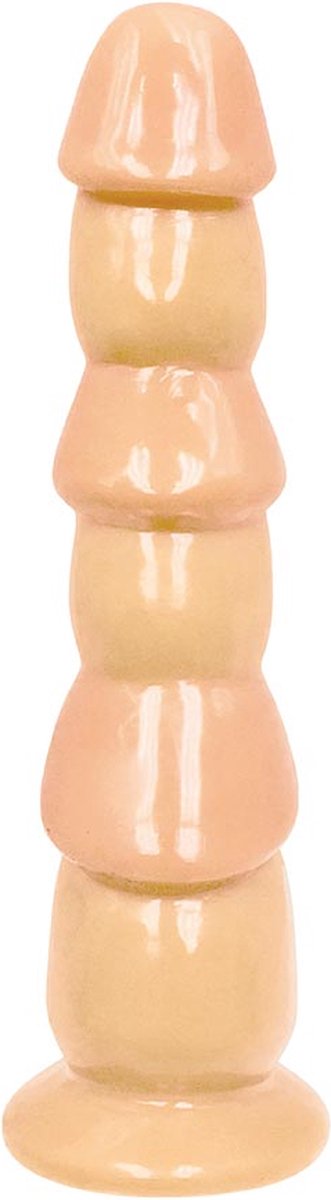 Icon - Triple Header - Dildo - 30,5 x 7,6 cm - Lichte beige
