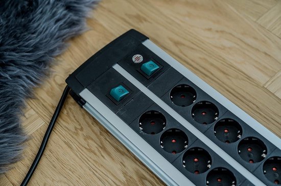 Brennenstuhl Premium-Alu-Line, 16-voudige stekkerdoos - verdeeldoos van Brennenstuhl Premium-Alu-Line, 16-voudige stekkerdoos - verdeeldoos van