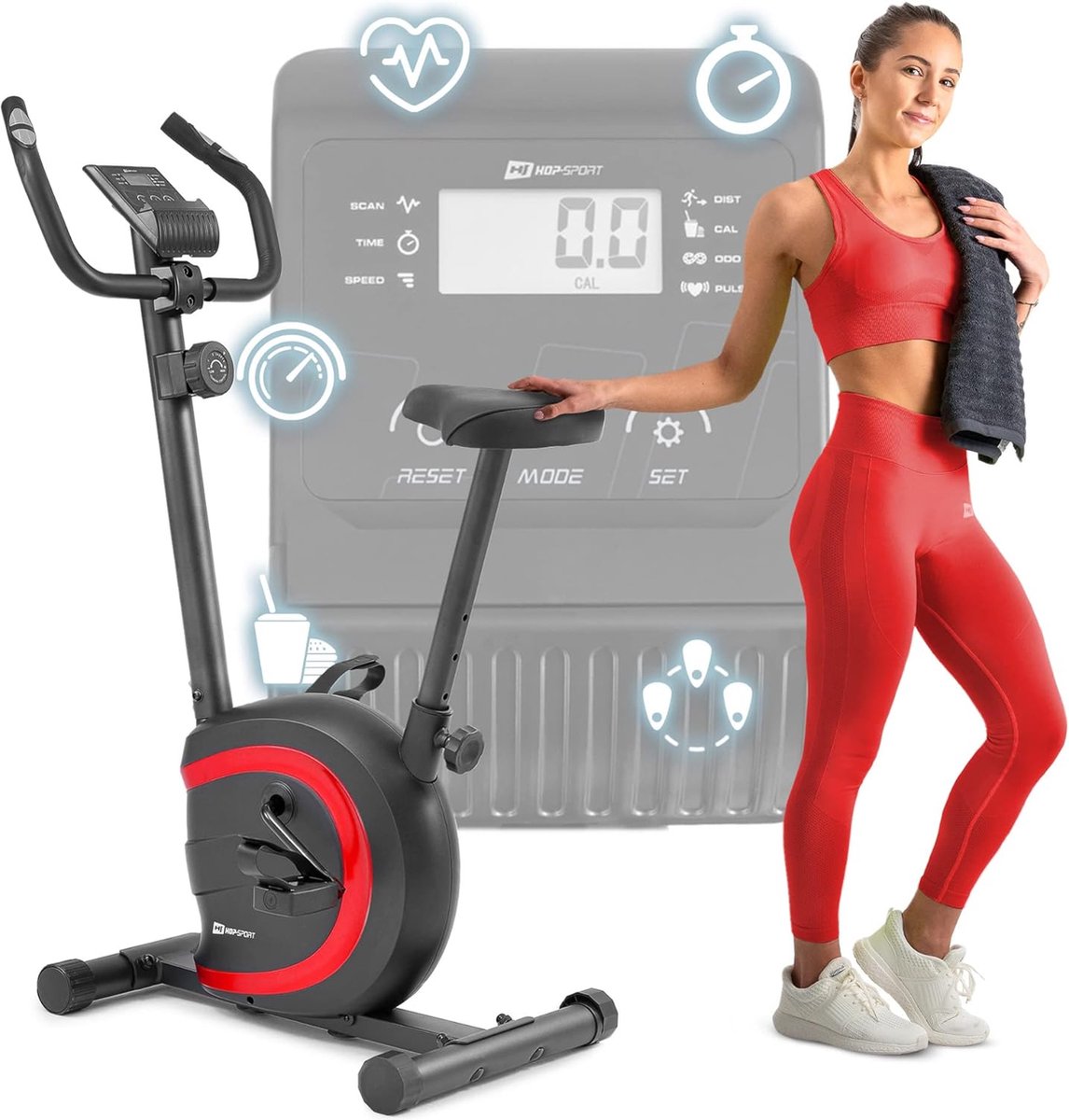 Hop-Sport Hometrainer HS-015H - Hop-Sport - €114,99