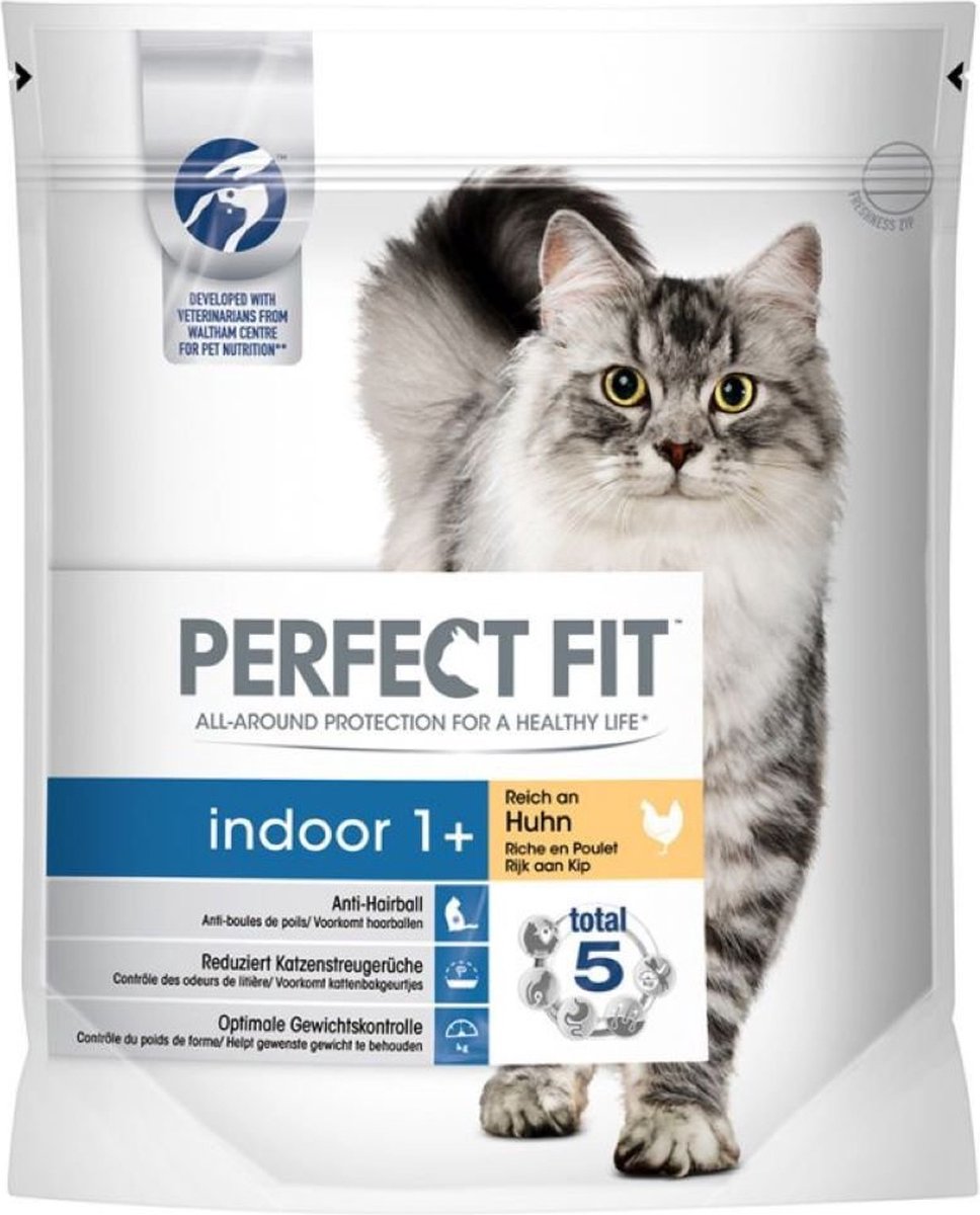 Perfect Fit Droogvoer Adult Indoor Kip 750 gr