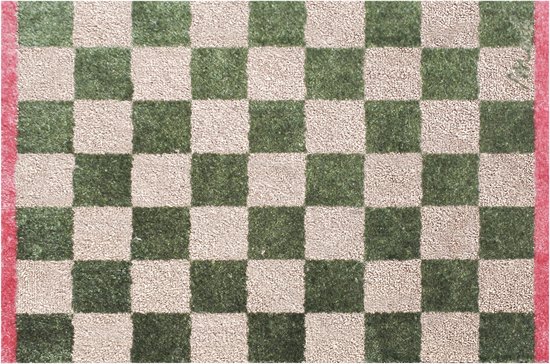 Mad About Mats - DINO - paillasson/tapis de bain - lavable - diamants - passage à sec/toucher - 50x75cm