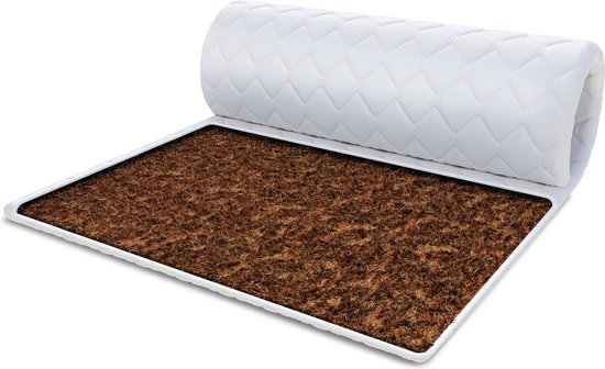 Foto: Topper 70x200 7cm dik hr koudschuim afritsbaar hoes contour gesneden 7 zone ergoline