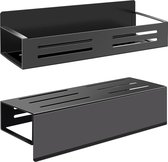 YONO Support de Cuisine Magnétique Suspendu - Support à Épices Suspendu - Support de Cuisine Organisateur - 30 cm - Zwart