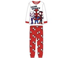 Spidey Pyjama Jongens Meisjes 100% Katoen Wit