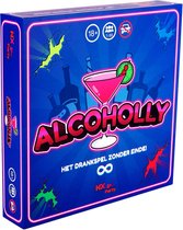 NX Party® - ALCOHOLLY® - Drankspel - Nederlandstalig - Bordspel - Spelletjes voor volwassenen - Drank spelletjes - Partyspel - Partygame - Drankspellen