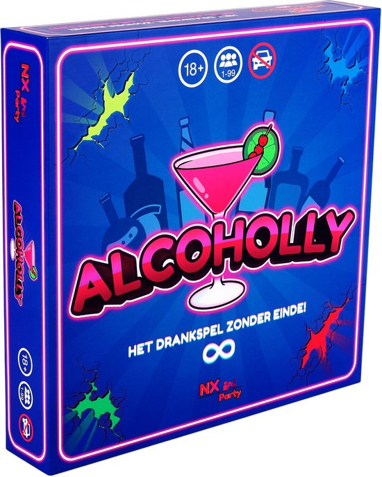 NX Party® - ALCOHOLLY® - Drankspel