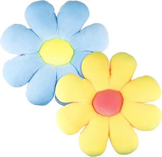 Decoratief Vloerkussen 40 Cm 2 Stuks Bloemkussen 35 Cm - Schattig Madeliefje Kussen Vloerkussen Voor Een Preppy... | Bol Takashi Murakami Pillow