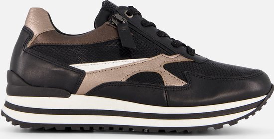 Ankle Boots Amazon Gabor Femme Patent Lace Ladies Flat Black Ankle