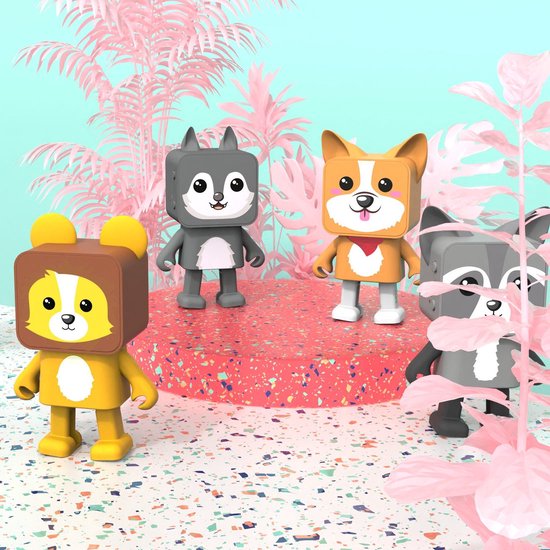 Mob bluetooth speaker dancing animals - wolf van Merkloos — afbeelding 3