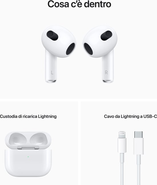 Apple AirPods 3 - met reguliere oplaadcase