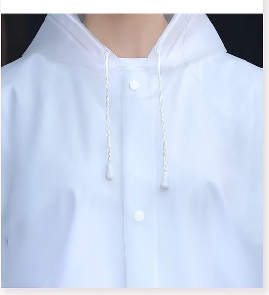 Regenponcho voor dames en heren, licht, ademend