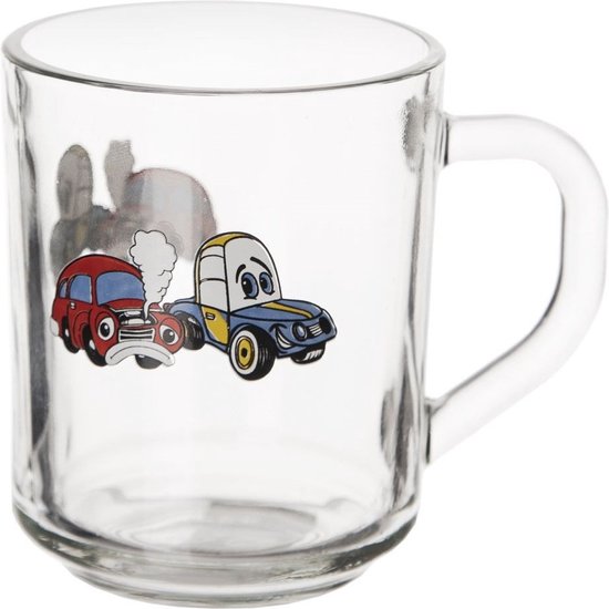 Mug Glas AUTO 230 ml - Mug à café - Tasse à thé - Café - Tasse