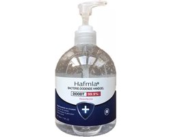 Hafmla - Handgel - Handzeep - Zeeppompje - Desinfectie handgel 500 ml - Desinfectie - Handgel - Infectie.