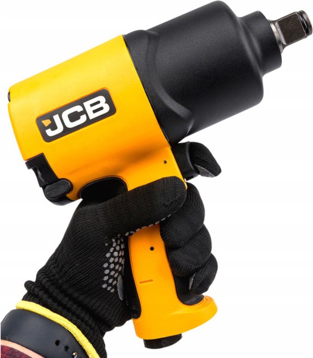 JCB Professionele - 3/4'' Lucht Slagmoersleutel - 1800Nm - 6,3 Bar (90Psi) - 7000Rpm