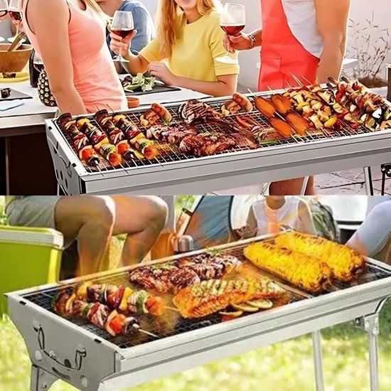 Herzberg Adventure Grill: Draagbare BBQ met Luxe Opbergtas - Barbecue van Herzberg — afbeelding 2